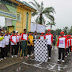 Atlet Porprov Pekanbaru Ikuti Gerak Jalan Santai 2014