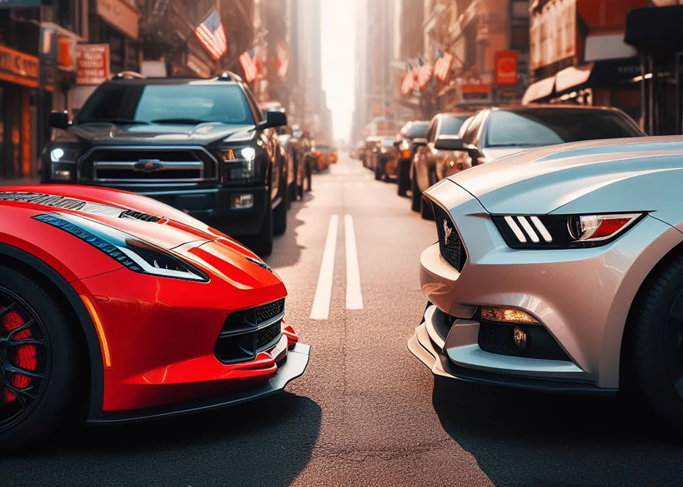 Corvette vs Mustang