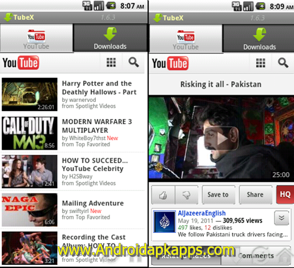 YouTube Downloader Android Apk 4.8.5 Latest Version Gratis 2016 Free Download