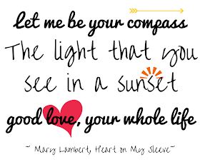 Let me be your compass...  #HeartonMySleeve