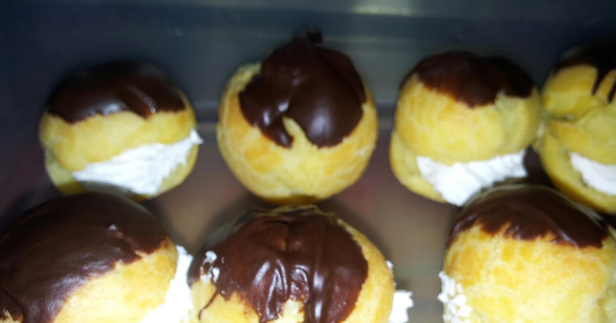 ZULFAZA LOVES COOKING: Cream puff/chocolate eclair