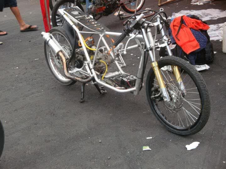 Balap Motor  Drag Bikes Matic  di Indonesia  Separated Matic  