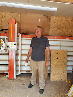 Farm owner Coulthards improve their Health with a KK Vertical Panel Saw. 