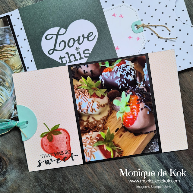 mini album, chocola, zelfgemaakt, stampin up, memories & more, kaartjes