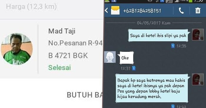 Wanita Ini Pesan Ojek Online, Tapi Ia Dijemput Sosok Bikin 