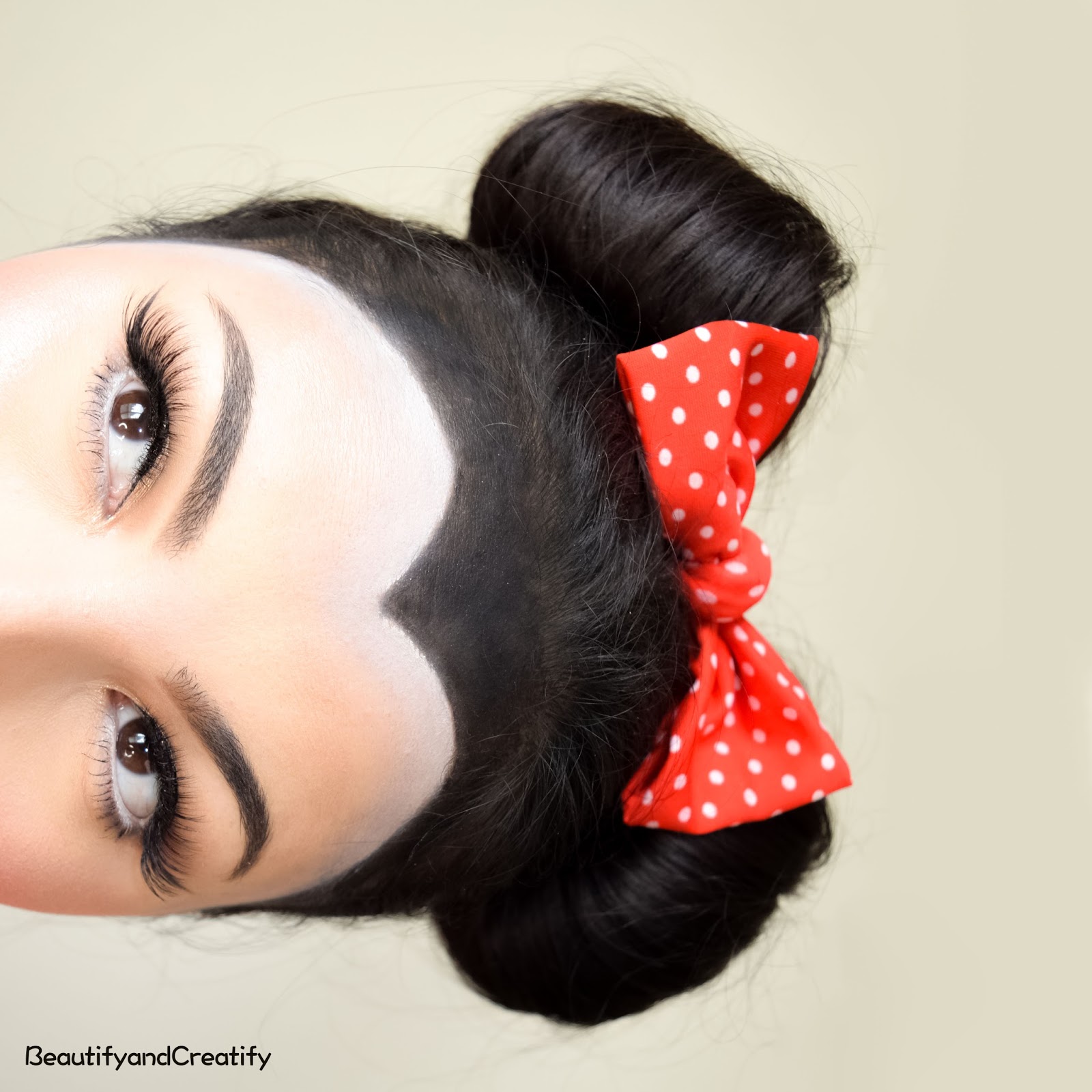 Beautify And Creatify Minnie Mouse Makeup And Hair Tutorial Easy