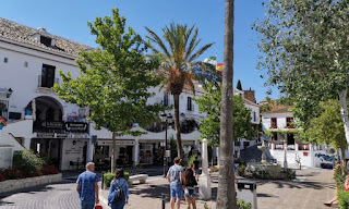 La Plaza de la Constitución, Mijas.