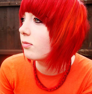 red head hairstyle