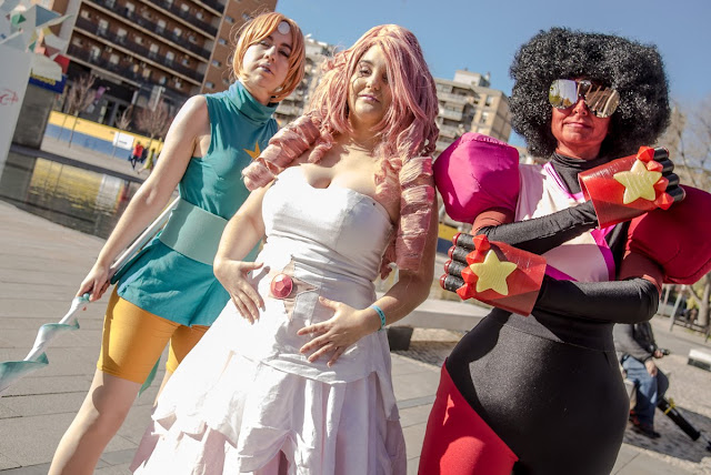 Salon del comic de Zaragoza 2017 - Quedada cosplay en la entrada