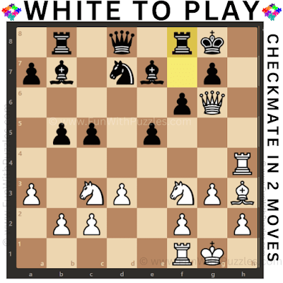 2-Move Chess Checkmate Puzzle: White to Play and Win in 2-Moves