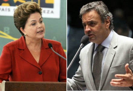 DILMA E AECIO EMPATAM EM EVENTUAL 2º TURNO