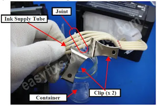 Discharging Ink Epson L130, L132, L220, L222, L310, L312, L313, L360, L362, L363, L365, L366 - 01