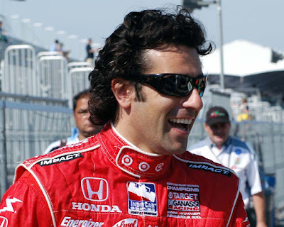 Dario Franchitti 10 Target Chip Ganassi Racing certainly seems relaxed as 