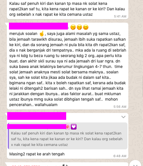 Saf Rapat Ketenggah Bukan Ke Kiri Atau Ke Kanan.