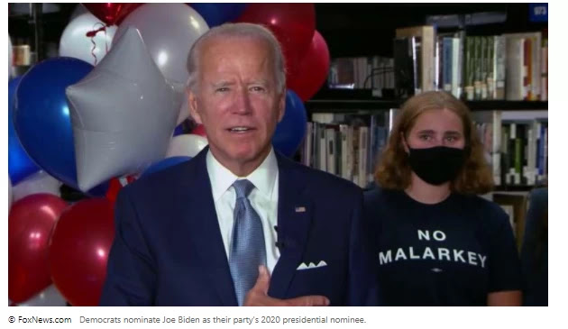 In a virtual roll call, Democrats officially nominate Joe Biden as president