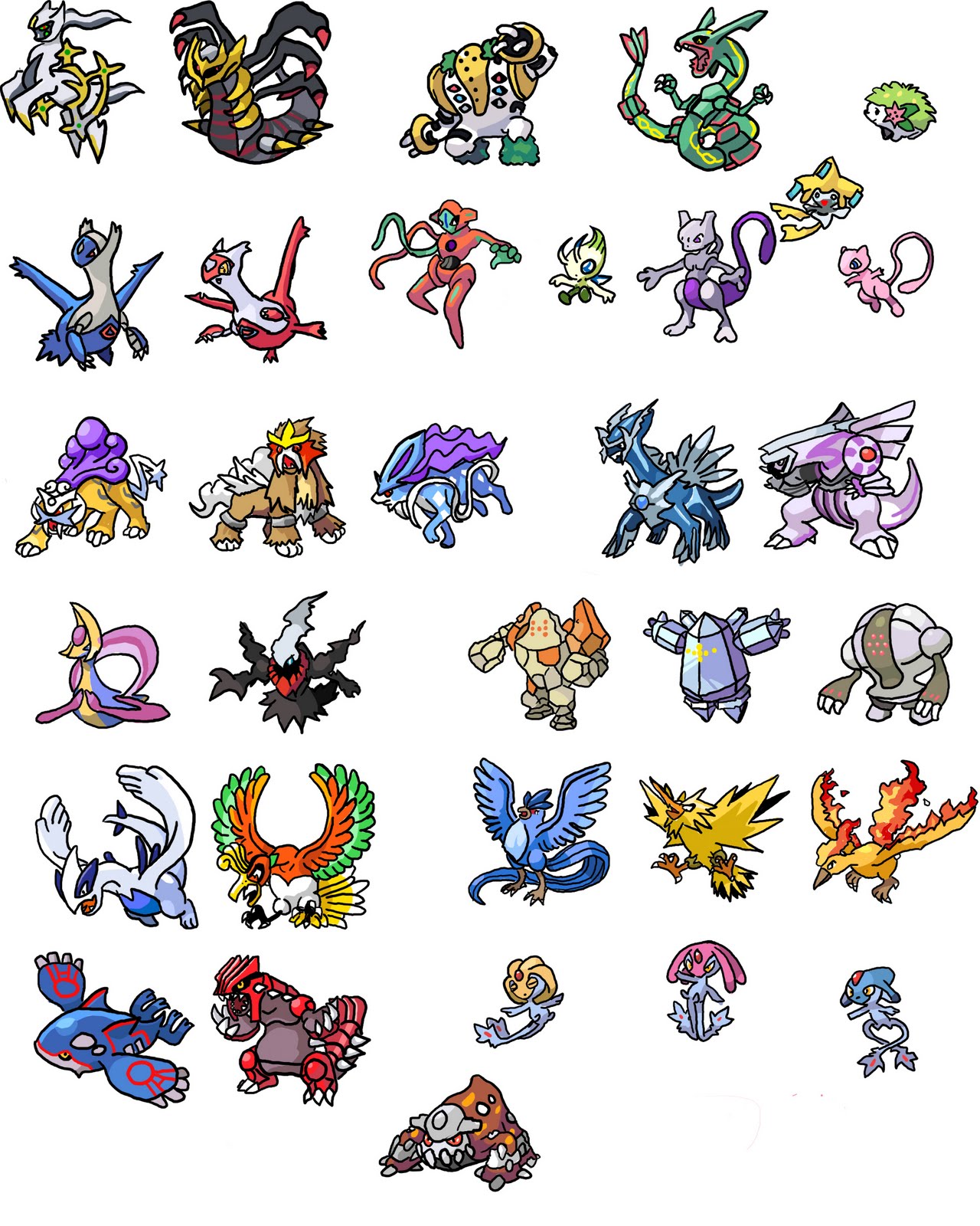 Legendary Pokemon