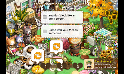 LINE I LOVE COFFEE STREET CHARMING SPECIAL GUEST Private Sam: Who have nothing to hide and nothing to say