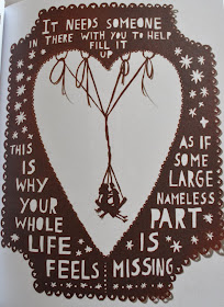Bookandcuppa, book & a cuppa, book&cuppa, bookandacuppa, Rob Ryan, illustrations, paper-cutting, This Is For You, A Sky Full Of Kindness, art, book, intricate, design 