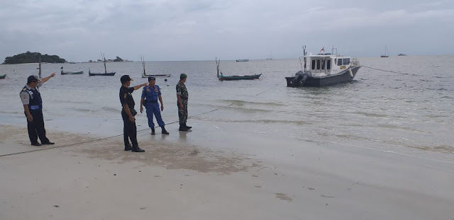 Bantu Pengamanan Arus Mudik, Bupati Belitung Apresiasi Jajaran Kodim 0414/Belitung