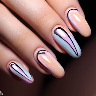 squoval nail art designs