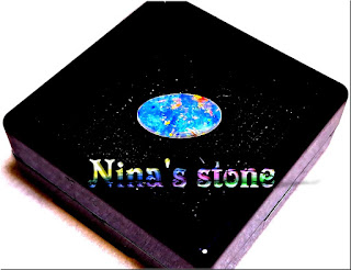 ♥Nina's stone§澳洲國石無燒附證書§雙面拋磨*七