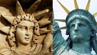 comparações entre estatua da liberdade e Serimaris