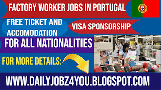 Factory Worker Jobs in Portugal Apply Online Free jobs 2022-2023