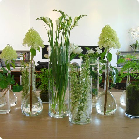 FLOREROS DE VIDRIO