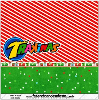 Christmas in Stripes, Free Printable  Labels.