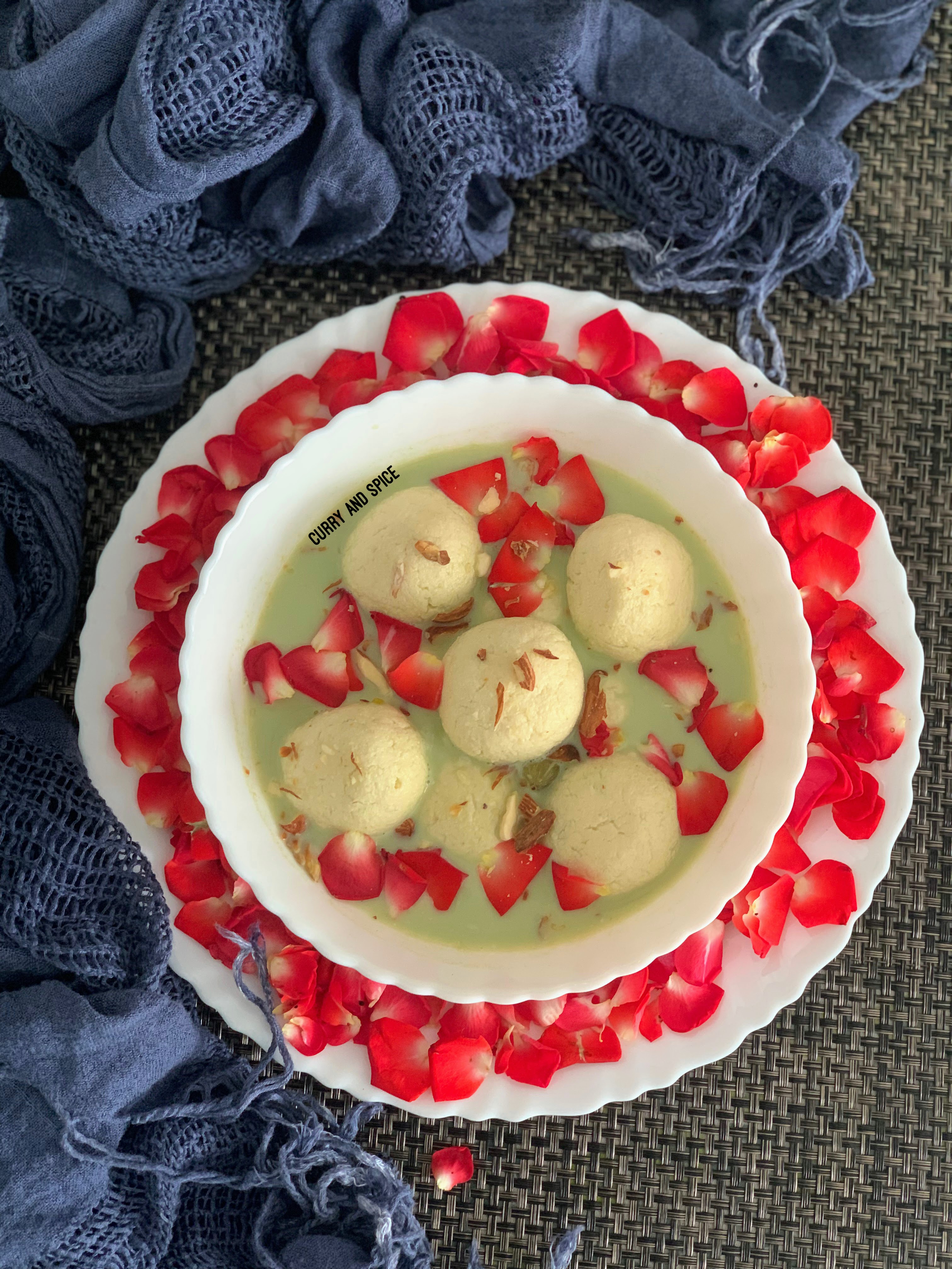 CURRY AND SPICE: PAN FLAVOURED RASMALAI