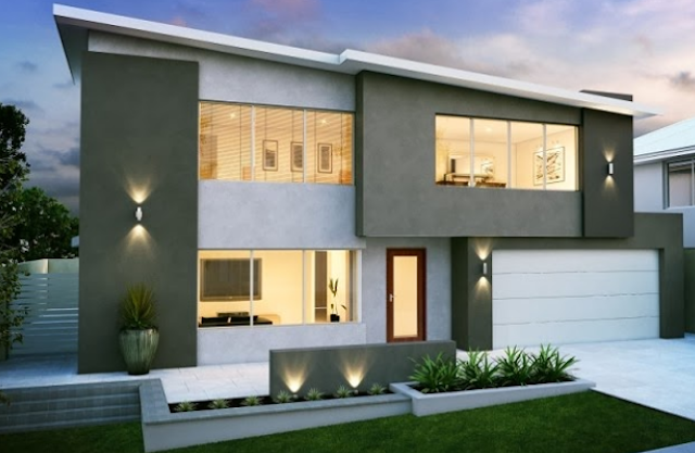 Desain Rumah Minimalis 2 Lantai Modern