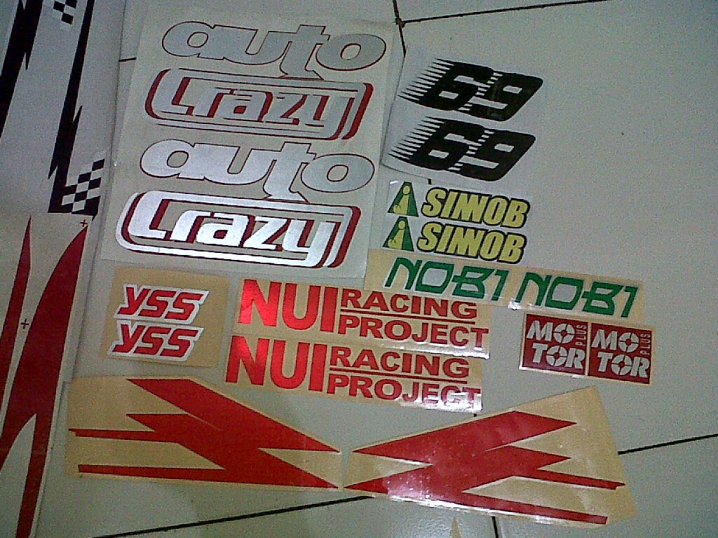 Jasa Cutting Sticker Motor Bogor Modif Sticker