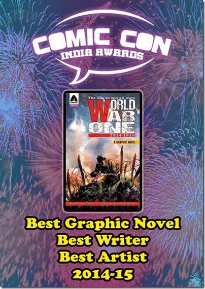 Comic Con Awards Best Writer World War 2