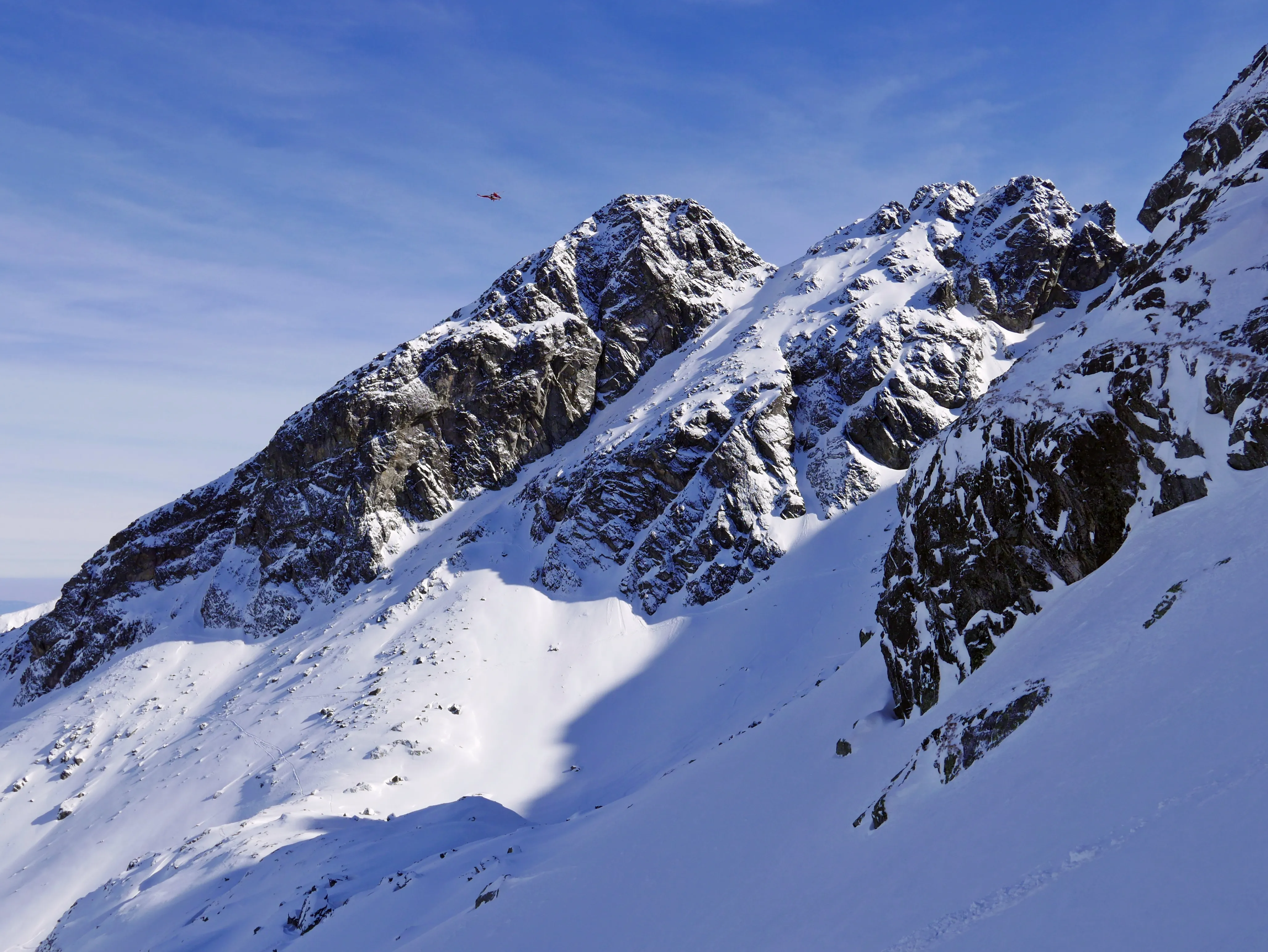 Tatry, akcja ratunkowa GOPR, Sokół w akcji