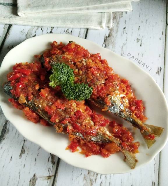 BALADO IKAN Kembung by : dapurVY | Resep Masakan Ikan