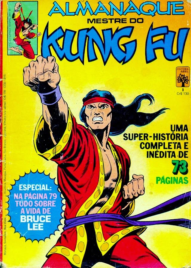 Opinião do Planeta: Almanaque Mestre do Kung Fu #1 (Editora Abril)