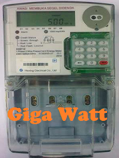 Fungsi Nomer Kode Pada KWH Meter Prabayar (Hexing)-GIGA WATT