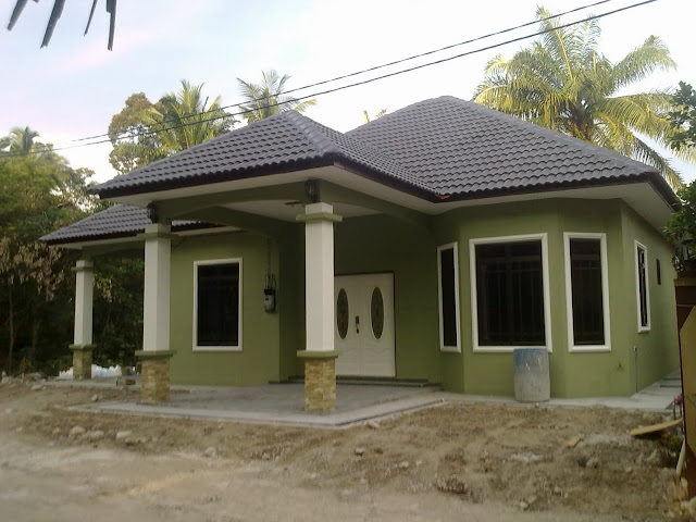 Pelan+Rumah+Kos+Rendah+3+Bilik atap genting tiles 1 x 1 2 bilik air 3 ...