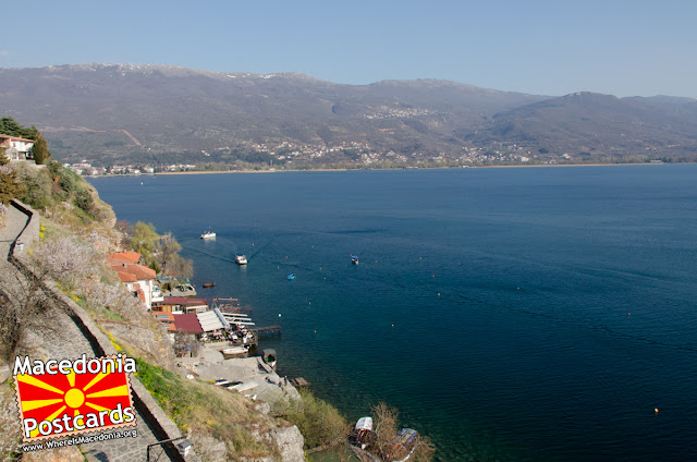 View toward Ohrid Lake