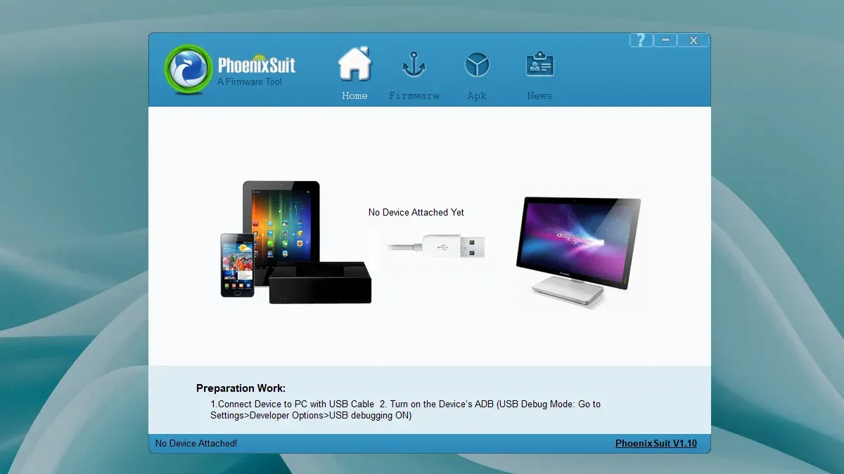 Download PhoenixSuit (all versions) - Allwinner Flash Tool