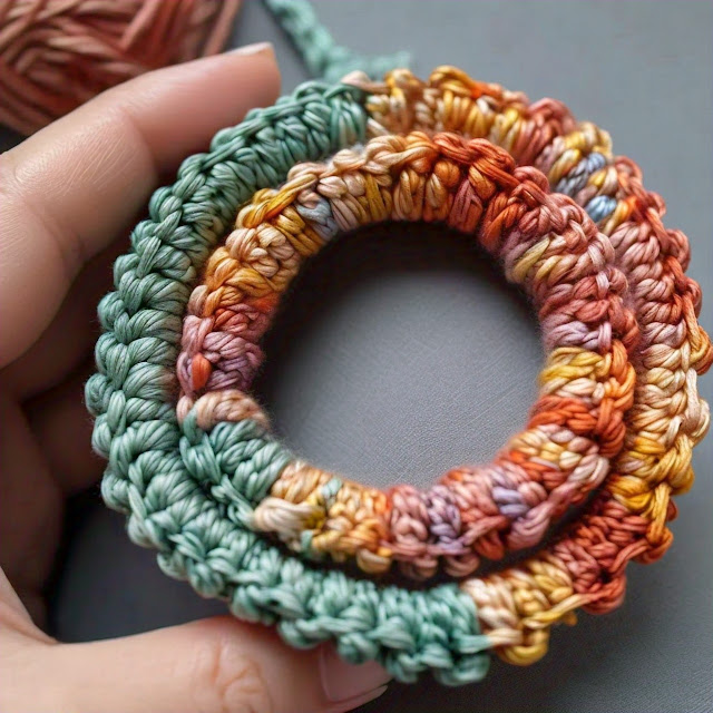 Free Crochet Hair Tie Patterns