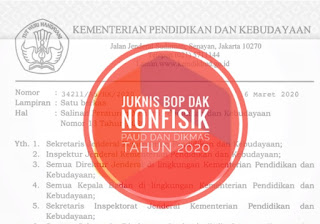 Juknis BOP PAUD DIKMAS Tahun 2020