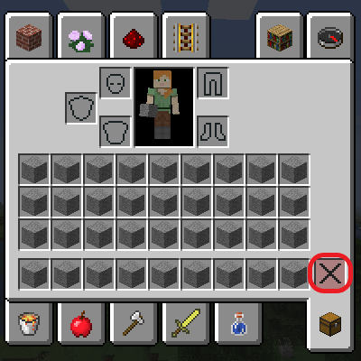 マイクラ インベントリのアイテムを全て消す方法 ゲーム備忘録 マイクラ インベントリのアイテムを全て消す方法 ゲーム備忘録