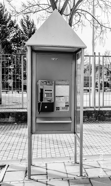 Cabina telefónica pública