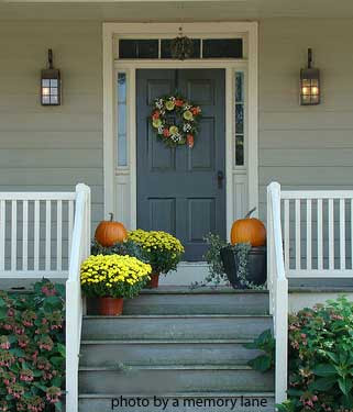 Enjoy All Life Has to Offer!: Front Porches Fall Decor