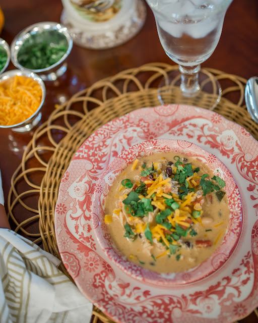 Crockpot Creamy Chicken Taco Chili Recipe