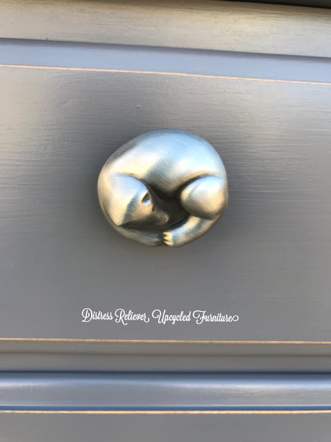 pewter sleeping bear cabinet knobs