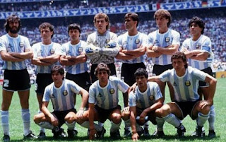 FIFA, World Cup, mexico, 1986, winners, champions, team, Argentina, west germany,  photo , final match.