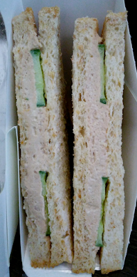 Tesco Tuna Cucumber sandwich