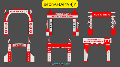 elemen canva tema kemerdekaan Indonesia